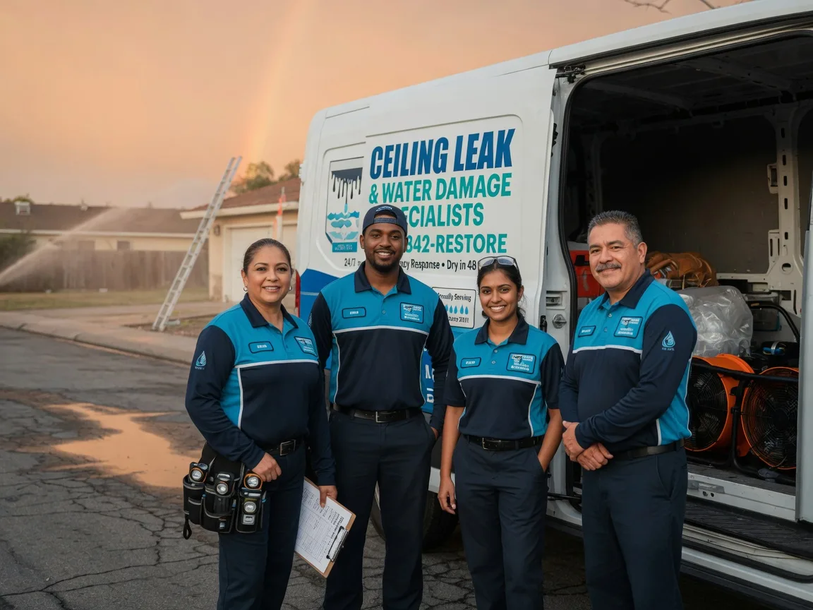 Ceiling Leak Cleanup company in Shoemakersville, PA